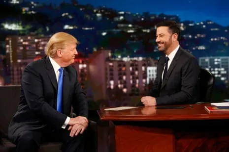 Trump Hails Jimmy Kimmel's Show Suspension Amidst Democratic Anger Regarding Free Speech Issues