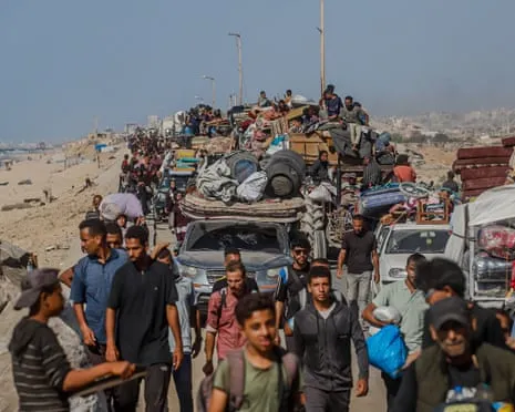 Israeli Forces Attempt to Compel Civilians Out of Gaza City as Ground Offensive Continues